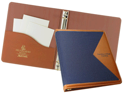 Canvas 3 Ring Binders